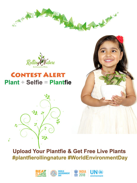 "Plantfie FB Contest" and "Say No to Artificial Plants Campaign" By Rolling Nature
