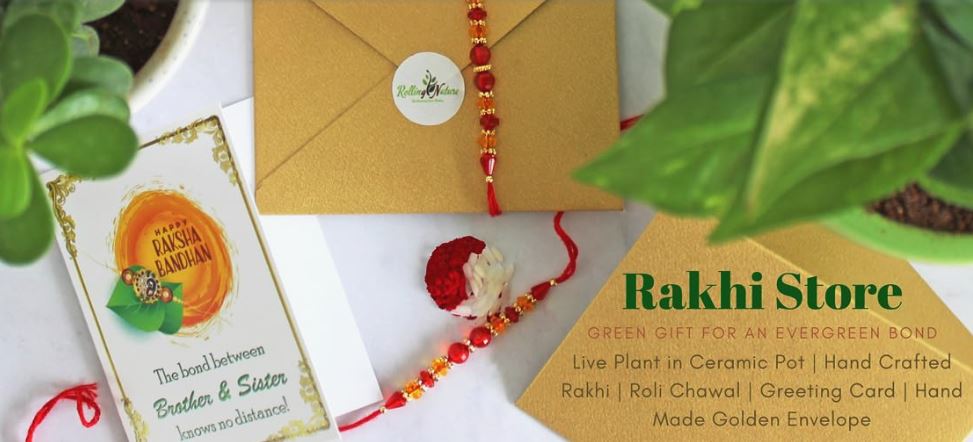 Go Green with Rakhi Combos by Rolling Nature
