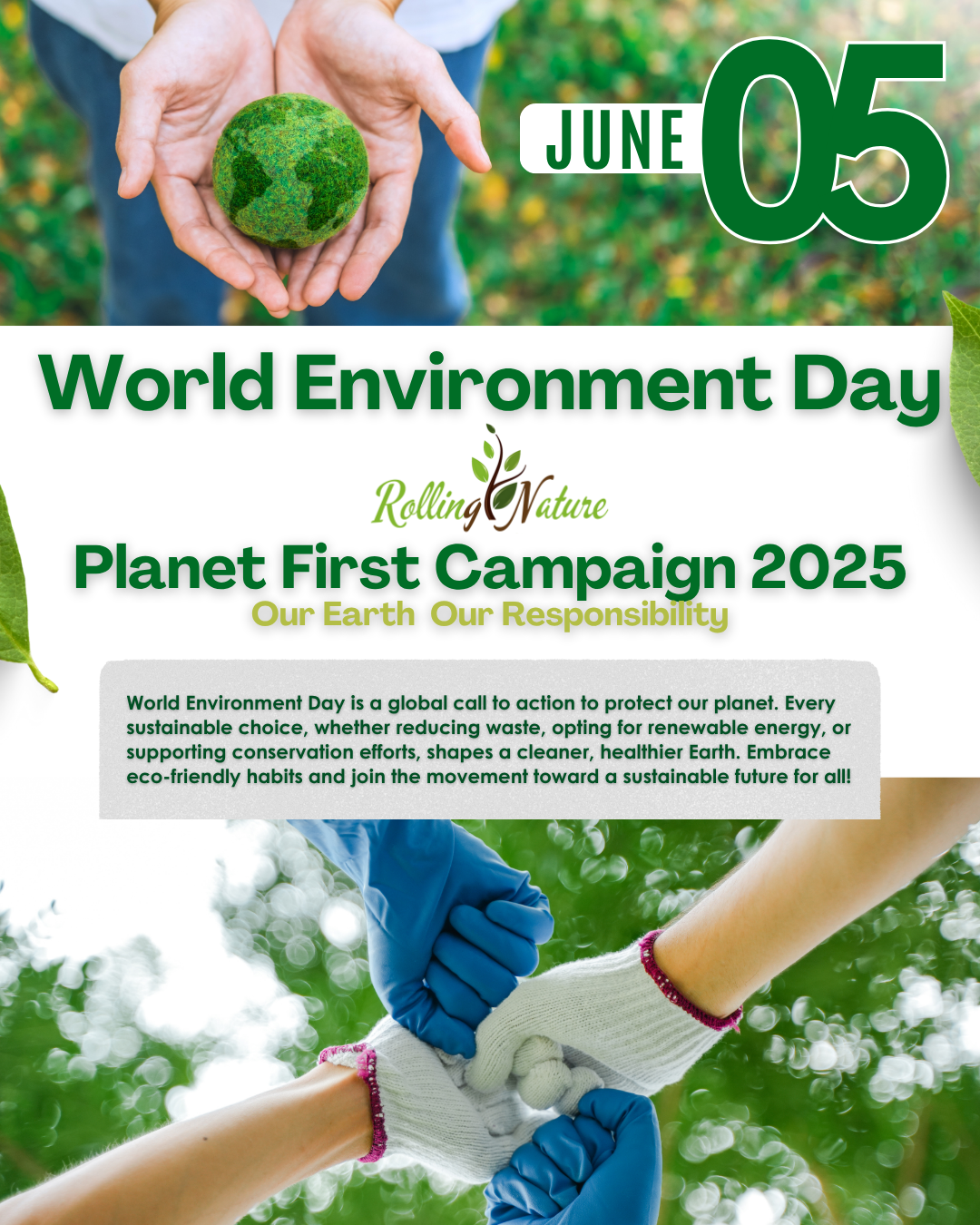 Planet First – Our Earth, Our Responsibility: WED 2025